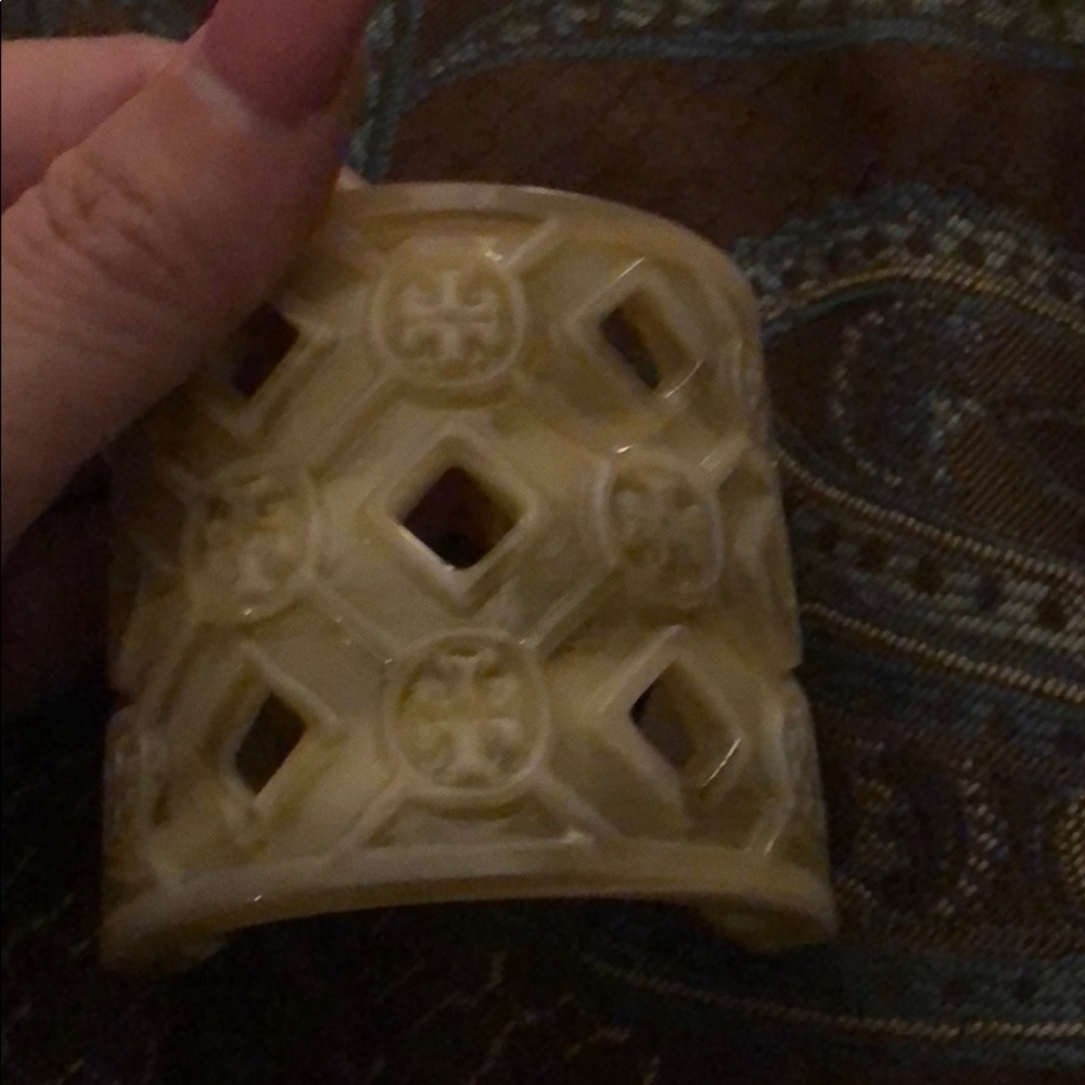 Tory Burch resin bracelet with logo